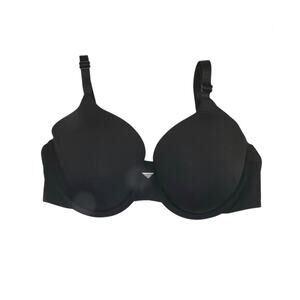 Victoria's Secret Perfect Coverage Bra 34D Black Convertible Chic